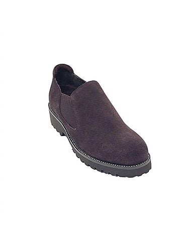 VANELi Women's Zivana Weatherproof Slip-On Shoes in Brown Suede (view 2)