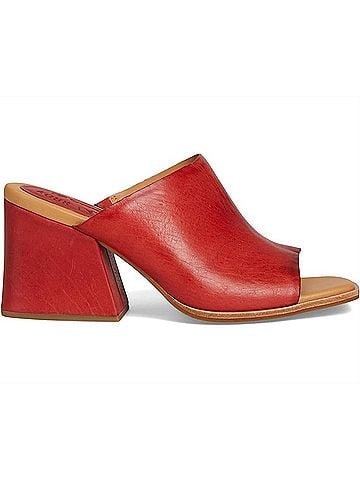 Kork-Ease Women's Carri Heeled Sandals in Red (view 1)