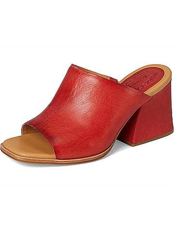 Kork-Ease Women's Carri Heeled Sandals in Red (view 2)