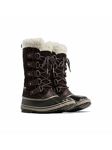 Sorel Women's Joan Of Arctic Waterproof Boot in New Cinder Wet Sand (view 2)