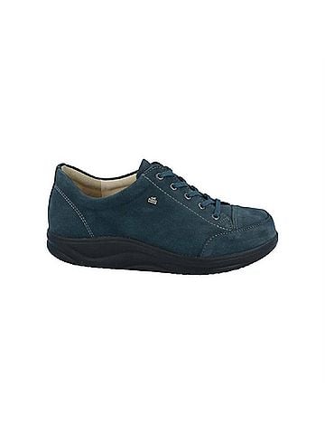 Finn Comfort Women's Ikebukuro Oxford Shoes in Petrol Oilbuk (view 1)