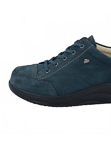 Finn Comfort Women's Ikebukuro Oxford Shoes in Petrol Oilbuk (view 2)