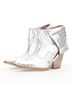 A.S.98 Silver Women's Broderick Bootie in Silver Size EU 36 - photo 2