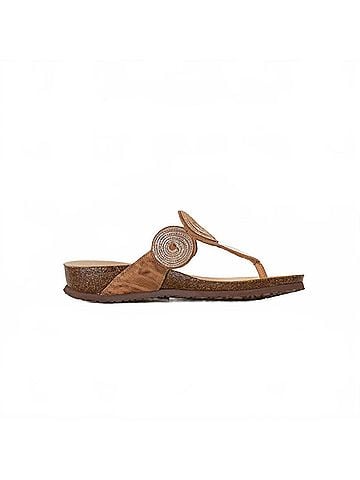 Think! Women's Julia Sandal in Nude Kombi (view 1)