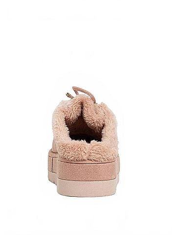 Shu Shop Women's Tulsa Suede Mules in Pink Suede (view 2)