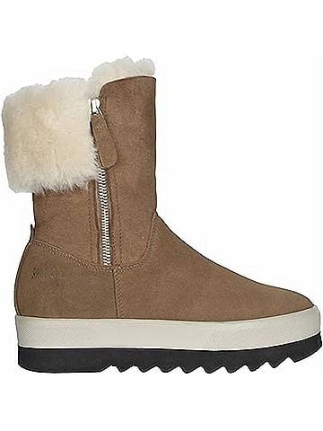 Cougar Women's Vera Leather Waterproof Shearling Boots in Hazel (view 1)