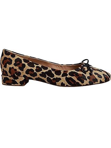 fs/ny Women's Mabel Haircalf Flat Shoes in Beige (view 1)