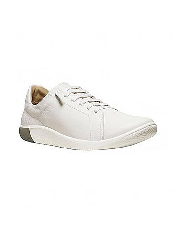 Keen Women's Knx Lace Sneaker in Star White (view 1)