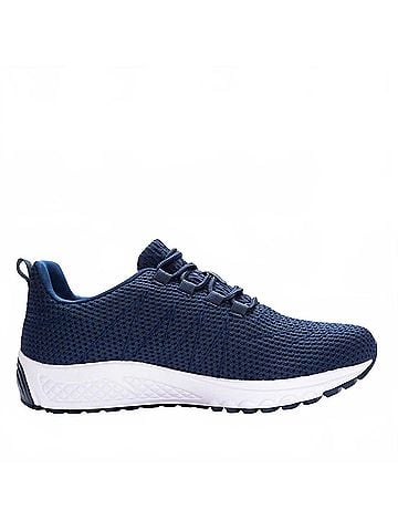Propet Women's Tour Knit Shoes in Indigo (view 1)