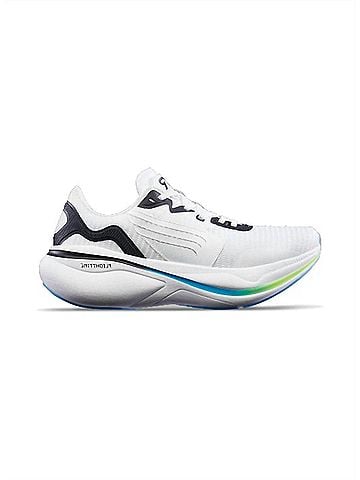 TYR Women's Maverick V1 Runner Shoes in White/Aqua (view 1)