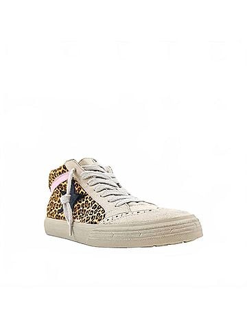 Shu Shop Women's Paulina Leopard Star Sneakers (view 1)