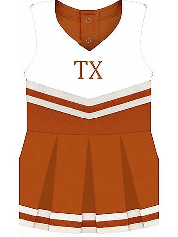 Creative Knitwear Girl's Cheer Bodysuit Dress (view 2)