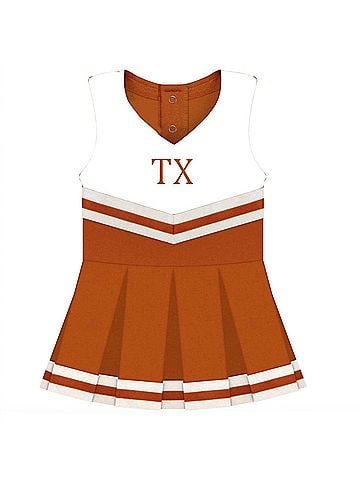 Creative Knitwear Girl's Cheer Bodysuit Dress (view 1)