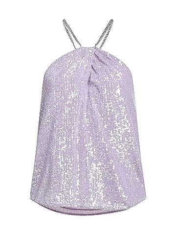Amanda Uprichard Sequin Top (view 1)