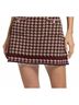 Cara Cara Brown Lynne Mini Skirt Size S - photo 2