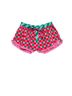 Shiraleah Print Pink Checkered Boxer Shorts Size L - photo 1