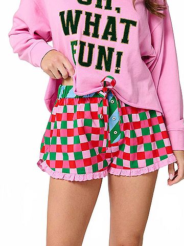 Shiraleah Checkered Boxer Shorts (view 2)