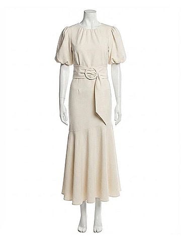 Sachin + Babi Camila Crepe Ruched Mermaid Dress (view 1)