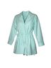 Lela Rose 100% Cotton Solid Teal Jumpsuit Size S - photo 1