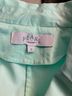 Lela Rose 100% Cotton Solid Teal Jumpsuit Size S - photo 5