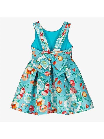 Mayoral Girl's Satin Dress (view 2)