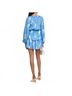LoveShackFancy Floral Blue Popover Floral Dress Size S - photo 4