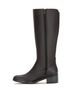 Andrea Black Leather Knee High Boots Size 7 - photo 3