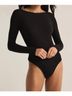 Z Supply Solid Black Baela Bodysuit Size L - photo 2