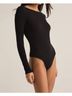 Z Supply Solid Black Baela Bodysuit Size L - photo 5