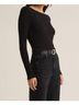 Z Supply Solid Black Baela Bodysuit Size L - photo 6