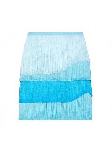 Milly Women's Odelia Fringe Skirt (view 1)