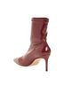 Stuart Weitzman Solid Red Women's Stretch Bootie Size 7 - photo 2