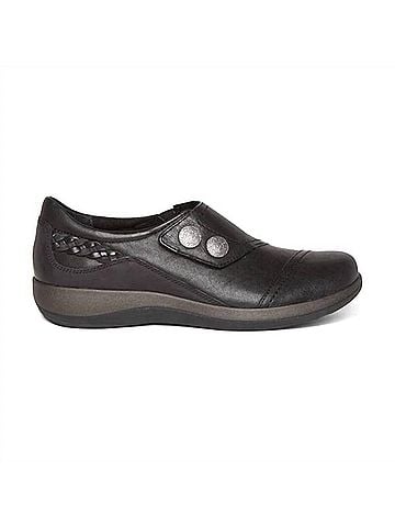 Aetrex Women's Karina Leather Monk Strap Shoe (view 1)