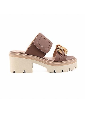 All Black Link & Lugg Vel Women's Heels (view 2)