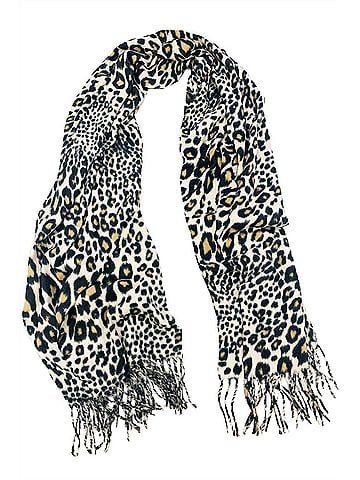 Kensie Women's Leopard Printed Scarf With Fringe (view 1)