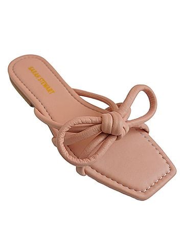 Sarah Stewart Women's Beth Bow Flat Sandal (view 2)
