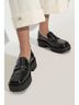 Gianvito Rossi Black Ramsey Loafer Size EU 39 - photo 2