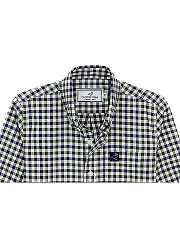 Properly Tied Boy's Classic Long Sleeve Flannel Shirt (view 2)