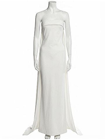 Sachin + Babi Lourdes Strapless Beaded Bow Gown (view 1)