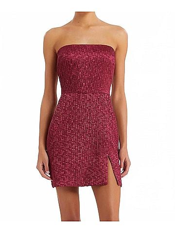Amanda Uprichard Arely Mini Dress (view 2)