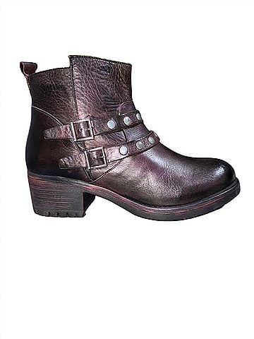 Eric Michael Women's Buffalo Moto Boots (view 1)