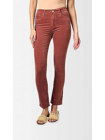 AG Jeans Women's Mari Stretch Straight Leg Jean in Spiced Maple (view 2)