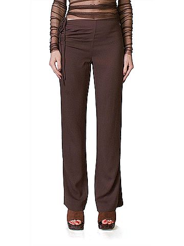 Christopher Esber Bertoria Hiker Pants in Chocolate (view 2)