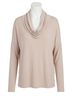 Bobi Brown Draped Neck Top in Sandy Size L - photo 1