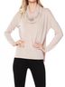 Bobi Brown Draped Neck Top in Sandy Size L - photo 2