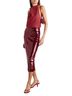 Veronica Beard Red Koa Skirt in Wine Size 6 - photo 2