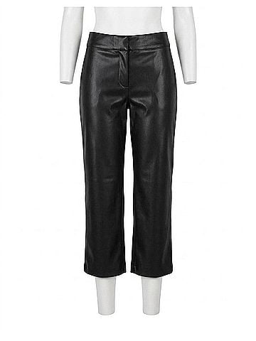 Drew Women's Riley Stretch Vegan Pant in Black (view 1)