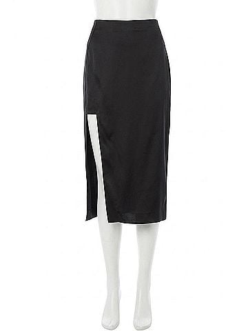 Rails Kira Midi Skirt in Black (view 1)