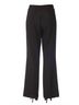 Joseph Ribkoff Black Bow Pockets Pull On Flared Pants in Black Size 8 - photo 1