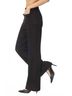 Joseph Ribkoff Black Bow Pockets Pull On Flared Pants in Black Size 8 - photo 3